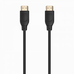 CABLE HDMI AISENS V2.0 PREMIUM 4K60HZ 18GBPS A/M-A/M 7.0M NEGRO