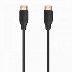 CABLE HDMI AISENS V2.0 PREMIUM 4K60HZ 18GBPS A/M-A/M 1.5M NEGRO