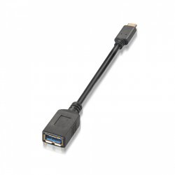 AISENS A107-0062 USB cable 0.15 m USB 3.2 Gen 1 (3.1 Gen 1) USB C USB A Black