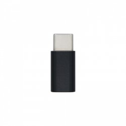 AISENS A108-0414 changeur de genre de câble USB C Micro-USB B Noir