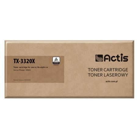 Actis Cartouche de toner TX-3320X (remplacement Xerox 106R02306 11000 pages noir)