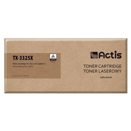 Actis Cartouche de toner TX-3325X (remplacement de Xerox 106R02312 11000 pages noir)