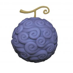 One Piece tirelire PVC Devil Fruit Gomu Gomu no Mi