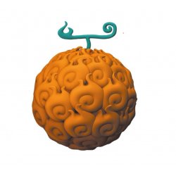 One Piece tirelire PVC Devil Fruit Mera Mera no Mi