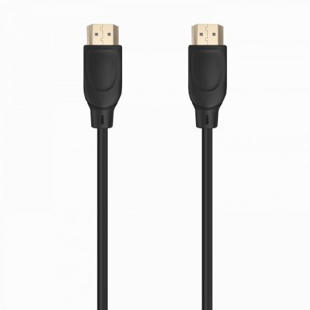 CABLE HDMI AISENS V2.0 PREMIUM 4K60HZ 18GBPS A/M-A/M 0.5M NEGRO