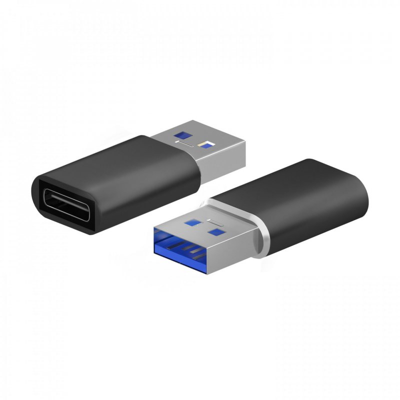 MINI ADAPTADOR AISENS USB 3.2 GEN2 USB 2.0 3A USB-C/H-A/M NEGRO