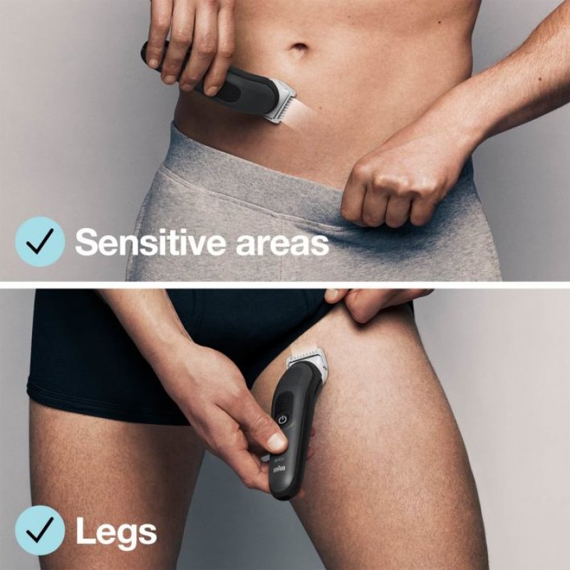 Bodygroomer 3 BG3350 (schwarz/grau)