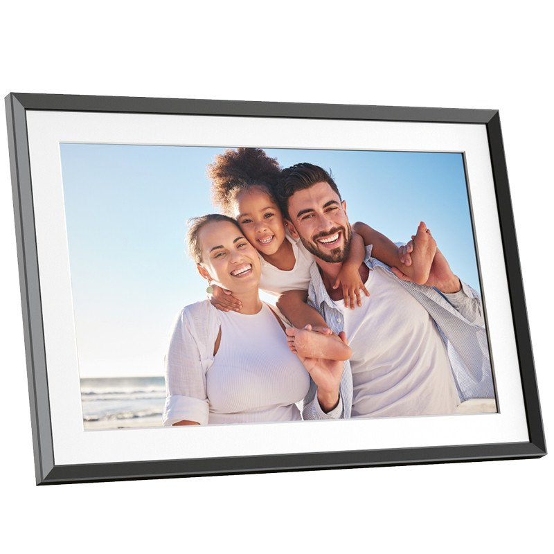 AgfaPhoto APF1000WIFI digital photo frame Black 25.4 cm (10") Touchscreen Wi-Fi