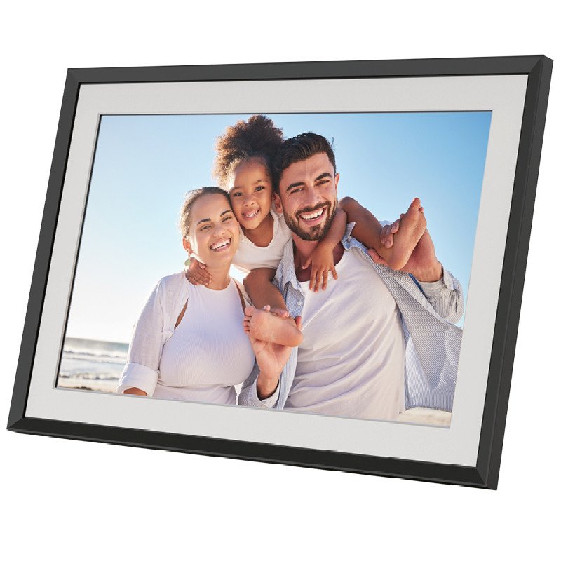 AgfaPhoto APF1000WIFI digital photo frame Black 25.4 cm (10") Touchscreen Wi-Fi