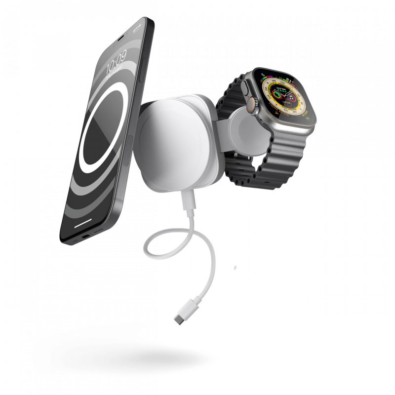 Zens - Wireless Charger 2in1 Travel