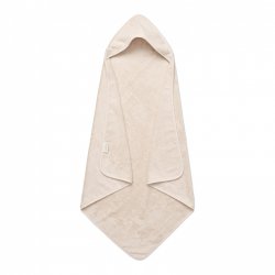 Lille Kanin - Hooded towel 100x100 Terry Vanilla Ice