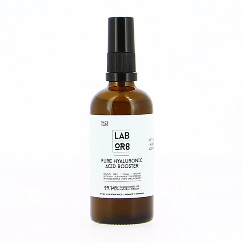 LABOR8 Pure Hyaluronic Acid Booster, Ser Facial, 100ml