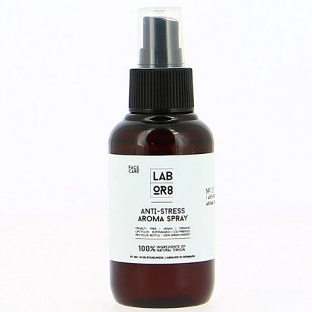 LABOR8 Anti-Stress Aroma Spray, Spray Aromaterapie / Dezinfectant Pentru Maini / Colonie, 100ml