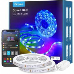 STOCK1-Govee - RGB Smart Wi-Fi Bluetooth LED Strip Lights(10m)