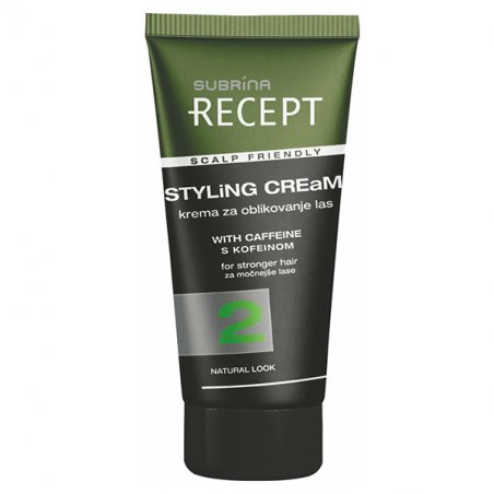 Subrina Recept Styling Cream Natural Look, Crema Modelatoare Pentru Par, 150ml