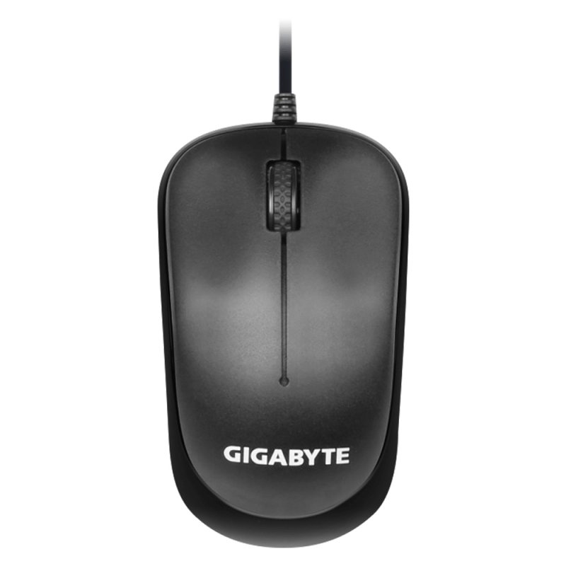 Gigabyte KM6300 clavier Souris incluse USB QWERTY Espagnole Noir