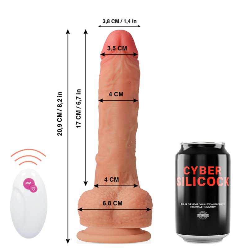 CYBER SILICOCK REMOTE CONTROL REALISTIC MASTER HUCK