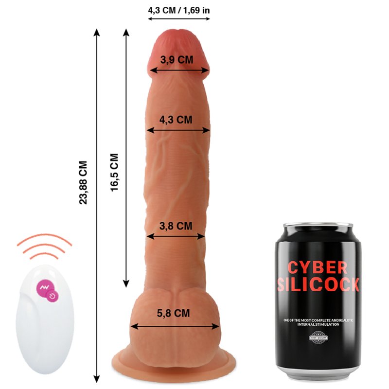 CYBER SILICOCK REMOTE CONTROL REALISTIC MR JOHN