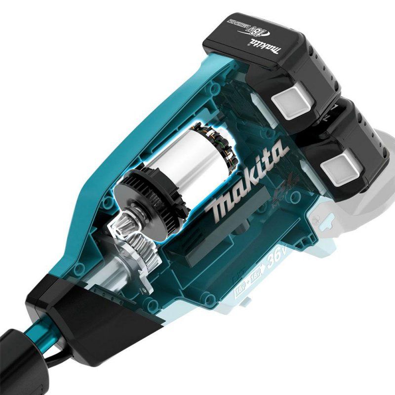 Makita DUR369APT2 débroussailleuse et coupe-bordure 1000 W AC/Batterie Noir, Bleu, Gris