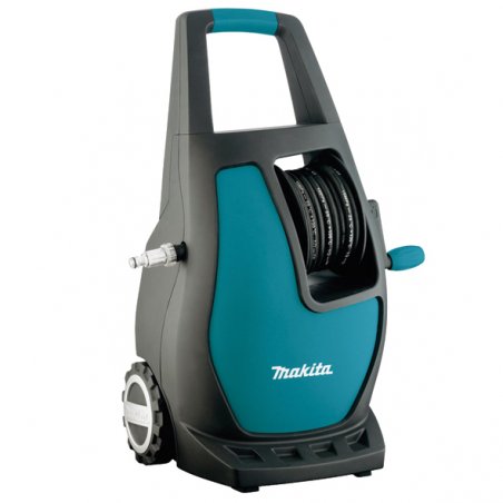Makita HW111 Nettoyeur haute pression Compact Electrique 370 l/h 1700 W Noir, Turquoise