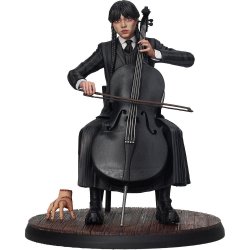 MERCREDI avec son Violoncelle - Figurine 15cm