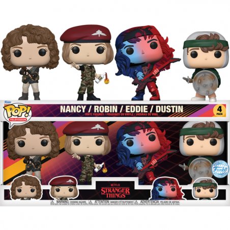 STRANGER THINGS - POP - 4pk Special Edition