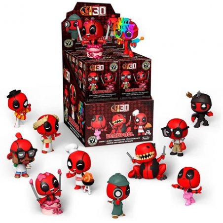 DEADPOOL - 30Th - Mystery Minis (BOX 12 Figurines)