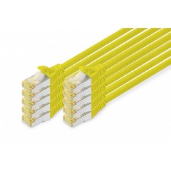 Cable Digitus Patch Cat6a S/FTP 2m Yellow 10pcs.