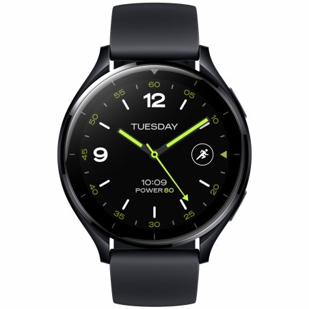 Xiaomi Watch 2 3,63 cm (1.43") AMOLED 46 mm Numérique 466 x 466 pixels Écran tactile Noir Wifi GPS (satellite)