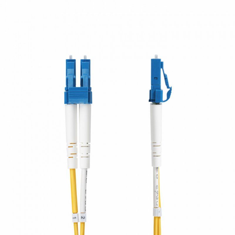 StarTech.com SMDOS2LCLC15M fibre optic cable 15 m LC LC/UPC OS2 Yellow