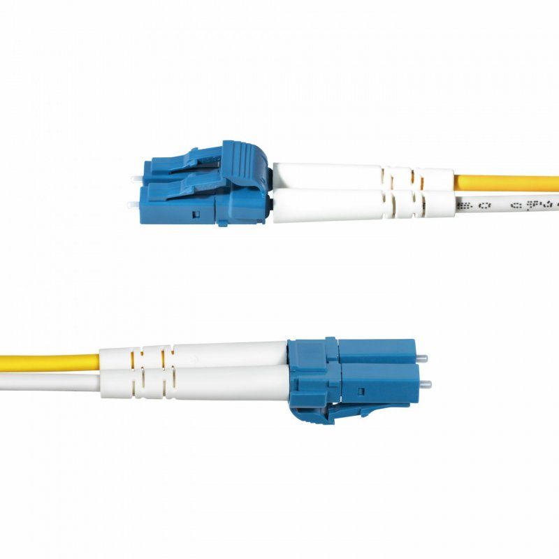 StarTech.com SMDOS2LCLC15M fibre optic cable 15 m LC LC/UPC OS2 Yellow