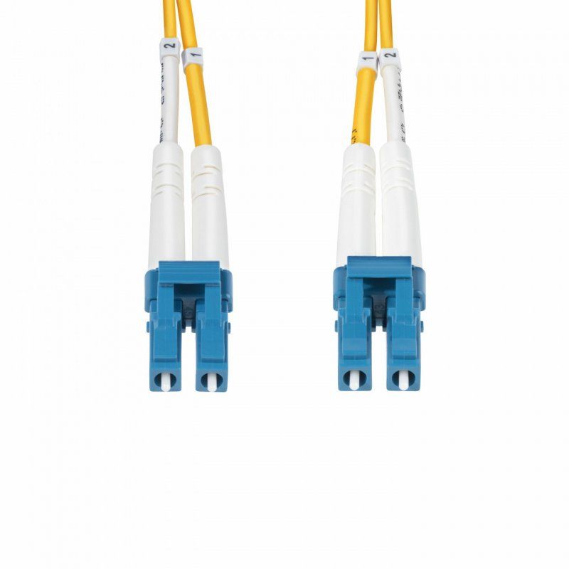 StarTech.com SMDOS2LCLC15M fibre optic cable 15 m LC LC/UPC OS2 Yellow