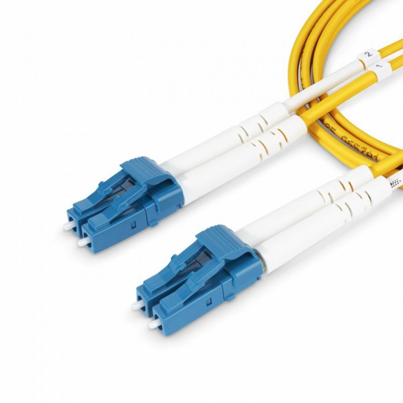 StarTech.com SMDOS2LCLC15M fibre optic cable 15 m LC LC/UPC OS2 Yellow