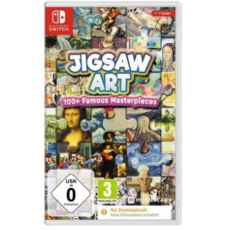 Jigsaw Art: 100 Famous Masterpieces (DE-Multi ) (Code In Box)