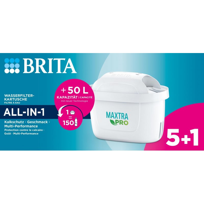 Brita MAXTRA PRO Filtre à eau pour carafe Blanc