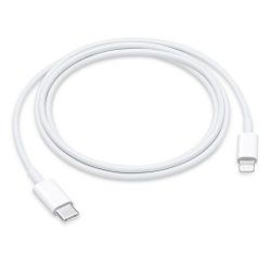 Apple MUQ93ZM/A câble Lightning 1 m Blanc