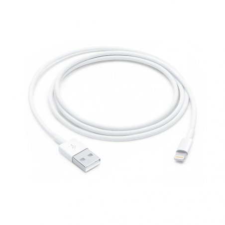 Apple MUQW3ZM/A câble Lightning 1 m Blanc