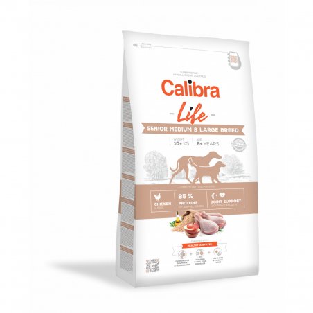 Calibra - Dog Life Senior Medium&Large Chicken 12 kg - (381110)