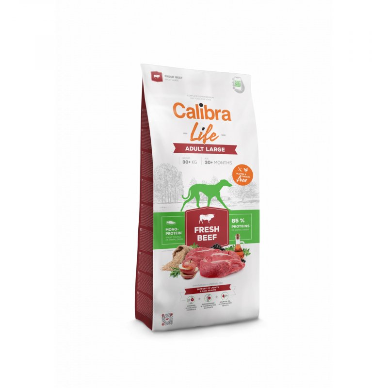 Calibra - Dog Life Adult Large Fresh Beef 12 kg - (381147)