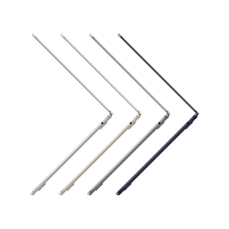 Apple MacBook Air 13,6" M3 MXCV3D/A Mitternacht Apple M3 Chip mit 8-Core CPU, 10-Core GPU, 16GB RAM, 512GB SSD,