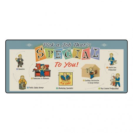 Fallout XXL tapis de souris Special