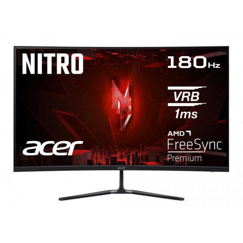 Acer ED0 Nitro ED320QRS3bmiipx computer monitor 80 cm (31.5") 1920 x 1080 pixels Full HD LCD Black