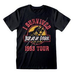 Jurassic Park T-Shirt I Survived 1993 (L)