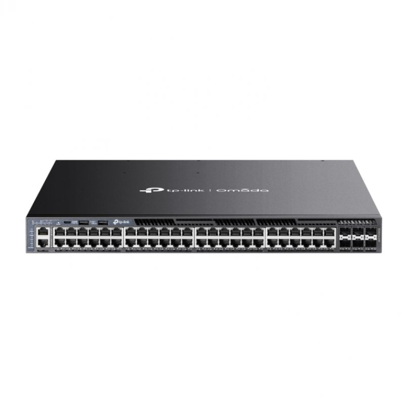 OMADA 48-PORTGIGABIT STACKABLE L3 MANAGED POE SWITCH WITH 6 10