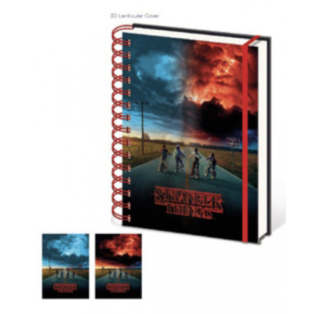 STRANGER THINGS - Lenticular Notebook A5 - Wiro - Mind Flayer