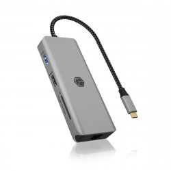ICY BOX IB-DK4012-CPD 9-in-1 mobile Docking Station