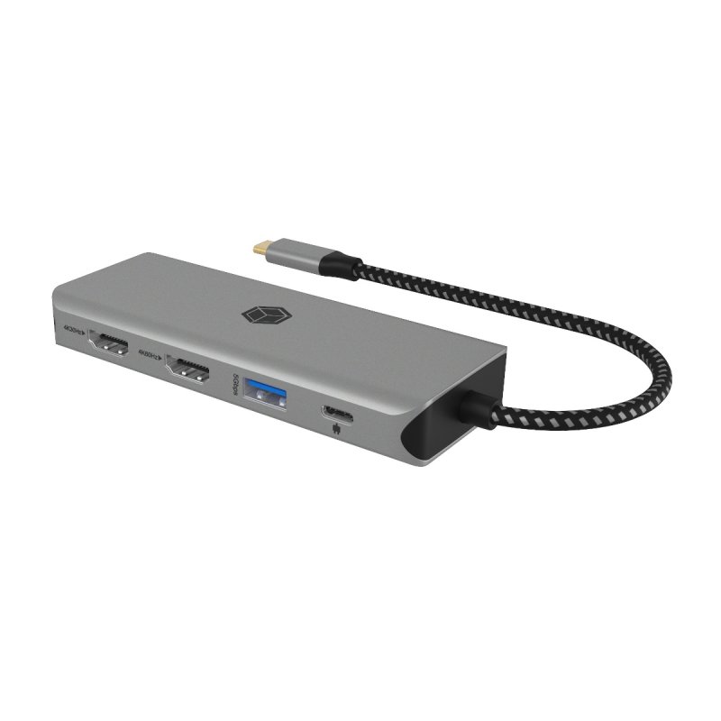 ICY BOX IB-DK4012-CPD 9-in-1 mobile Docking Station