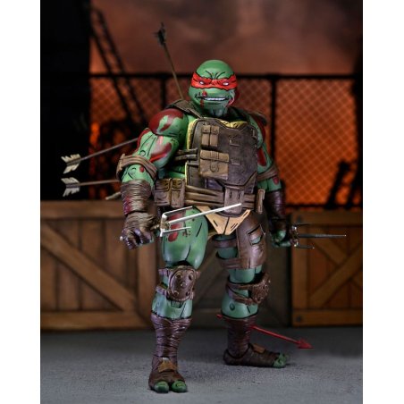 Tortues Ninja The Last Ronin figurine Ultimate First to Fall Raphael 18 cm