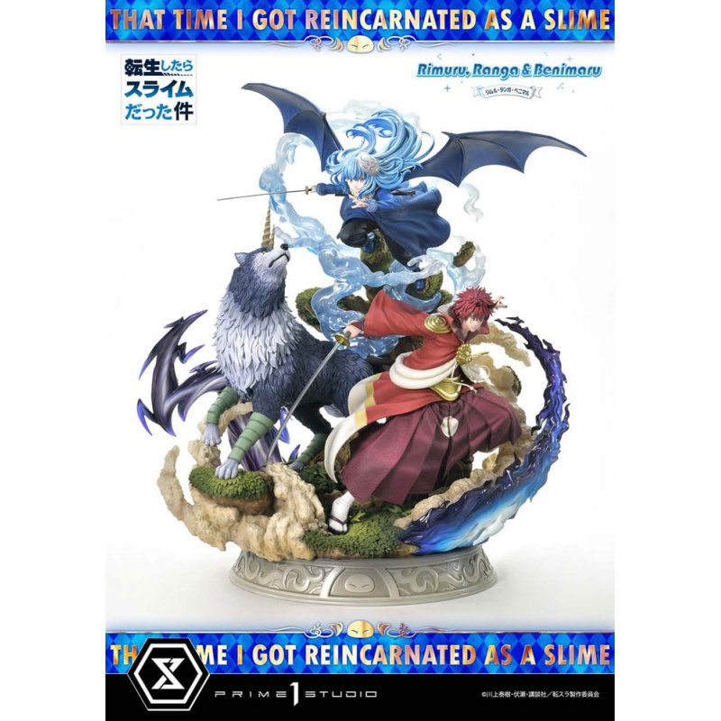 That Time I Got Reincarnated as a Slime Concept Masterline Series statuette 1/6 Rimuru, Ranga and Benimaru 59 cm