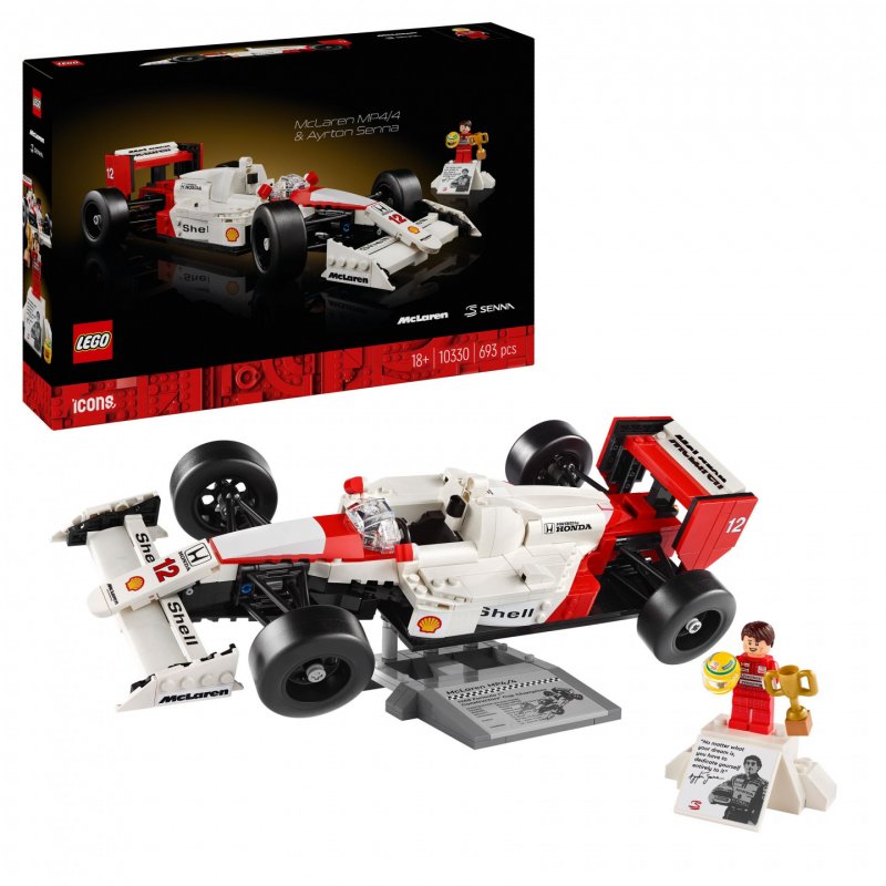 10330 Icons McLaren MP4/4 & Ayrton Senna